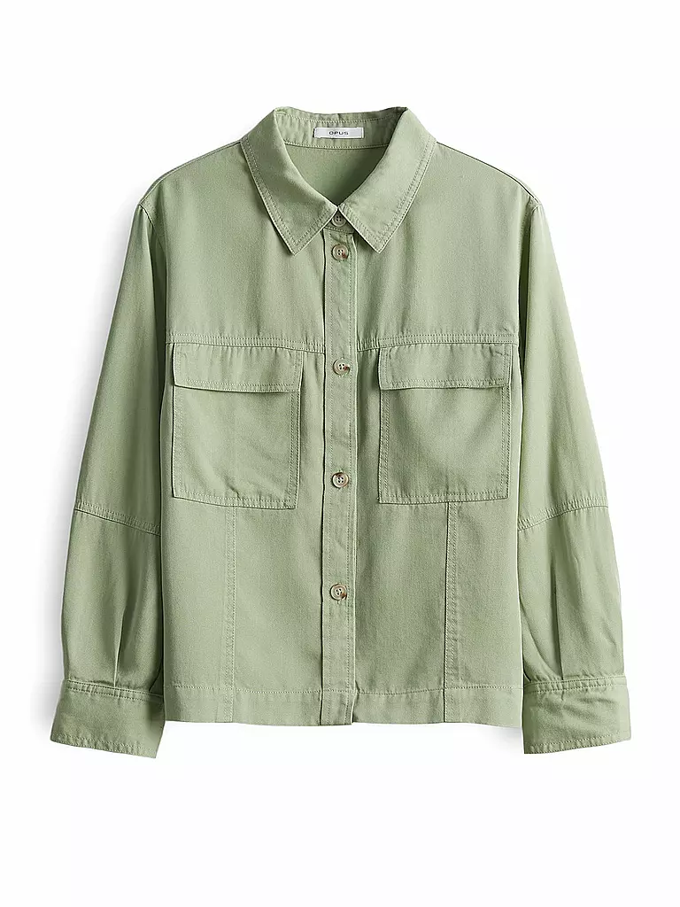 OPUS | Overshirt FADELIA | grün