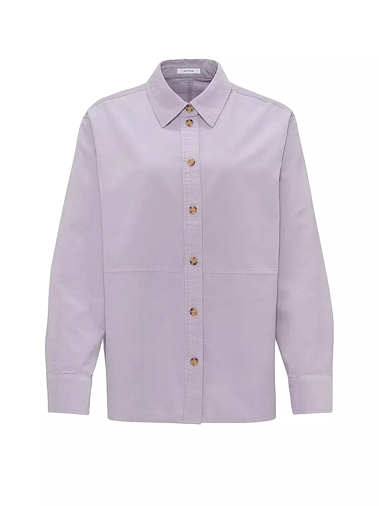 OPUS | Overshirt FLEANDRA  | lila