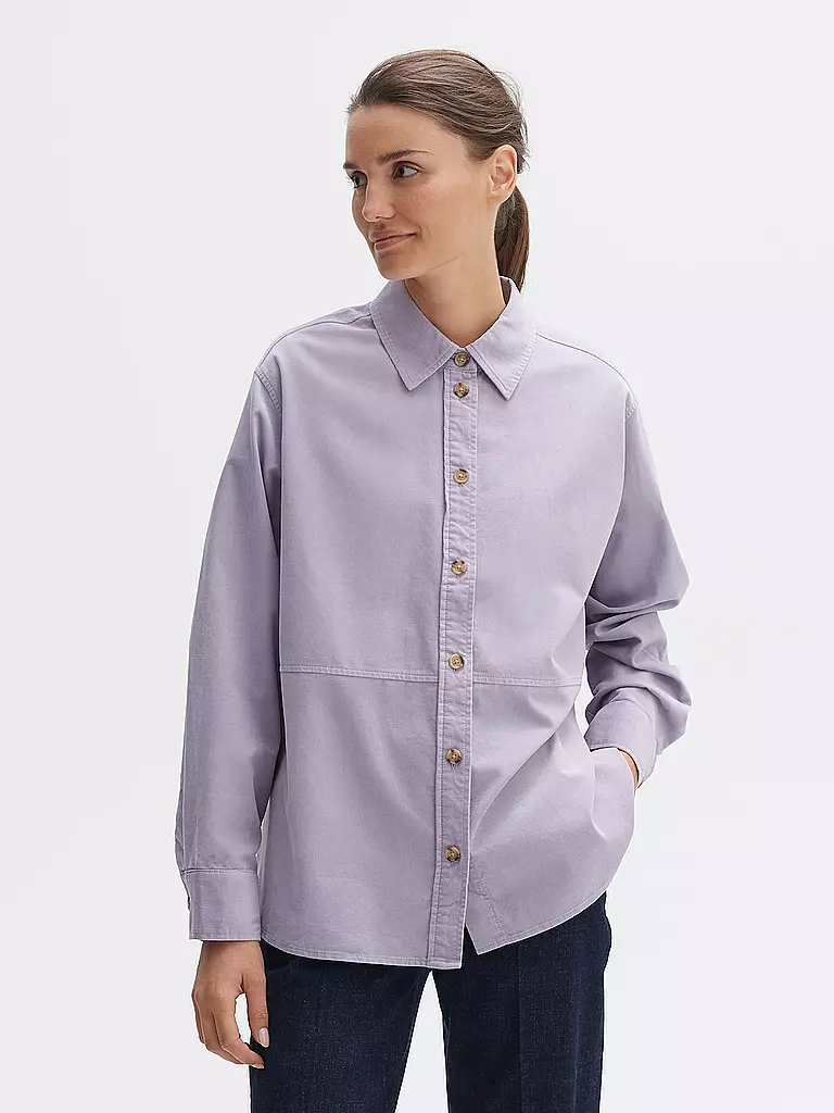 OPUS | Overshirt FLEANDRA  | lila