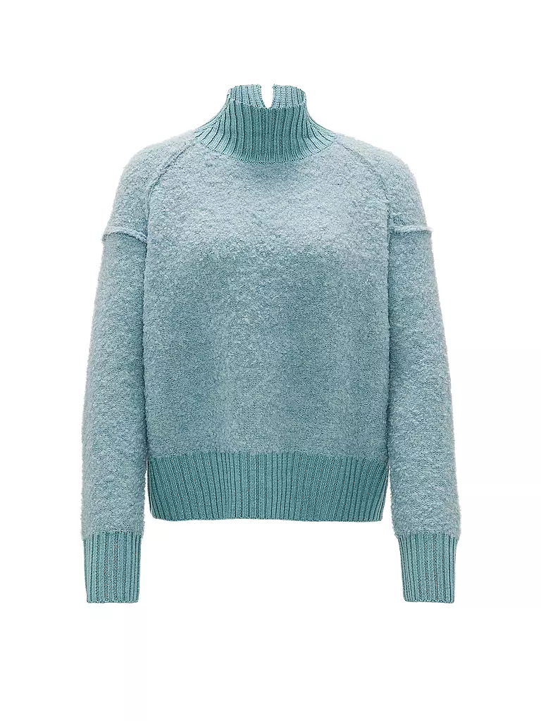 OPUS | Rollkragenpullover PUKLANA | blau