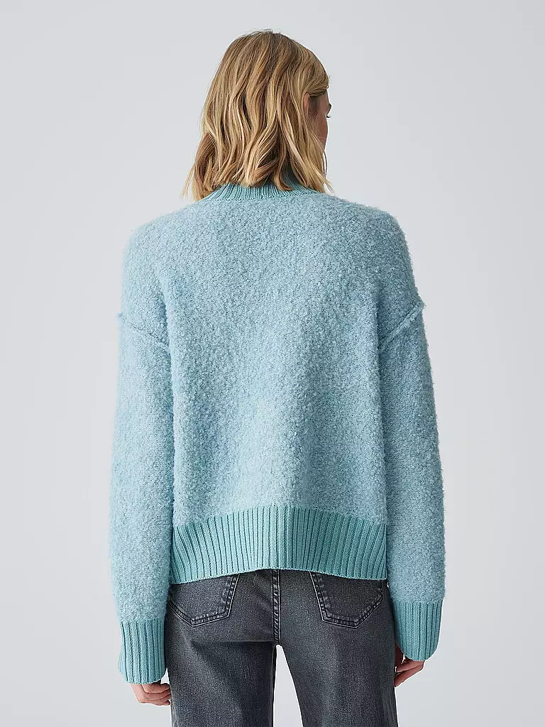 OPUS | Rollkragenpullover PUKLANA | blau