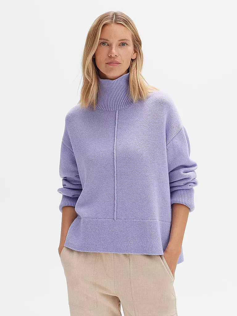 OPUS | Rollkragenpullover PUPALI | lila