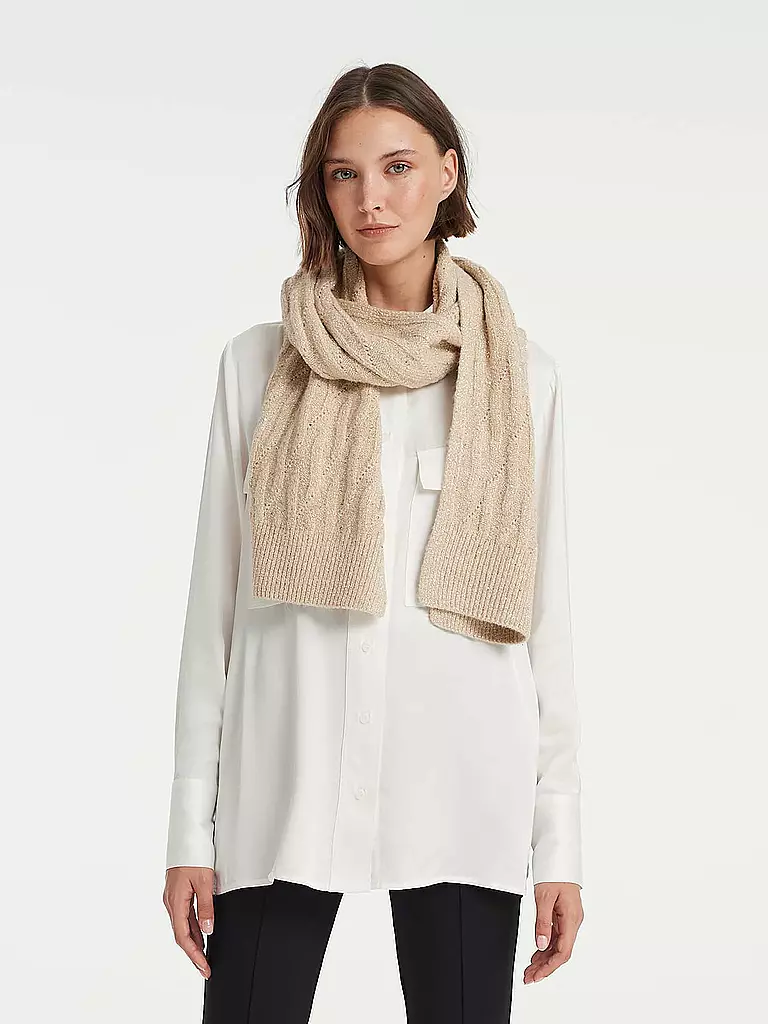 OPUS | Schal APALI SCARF | beige