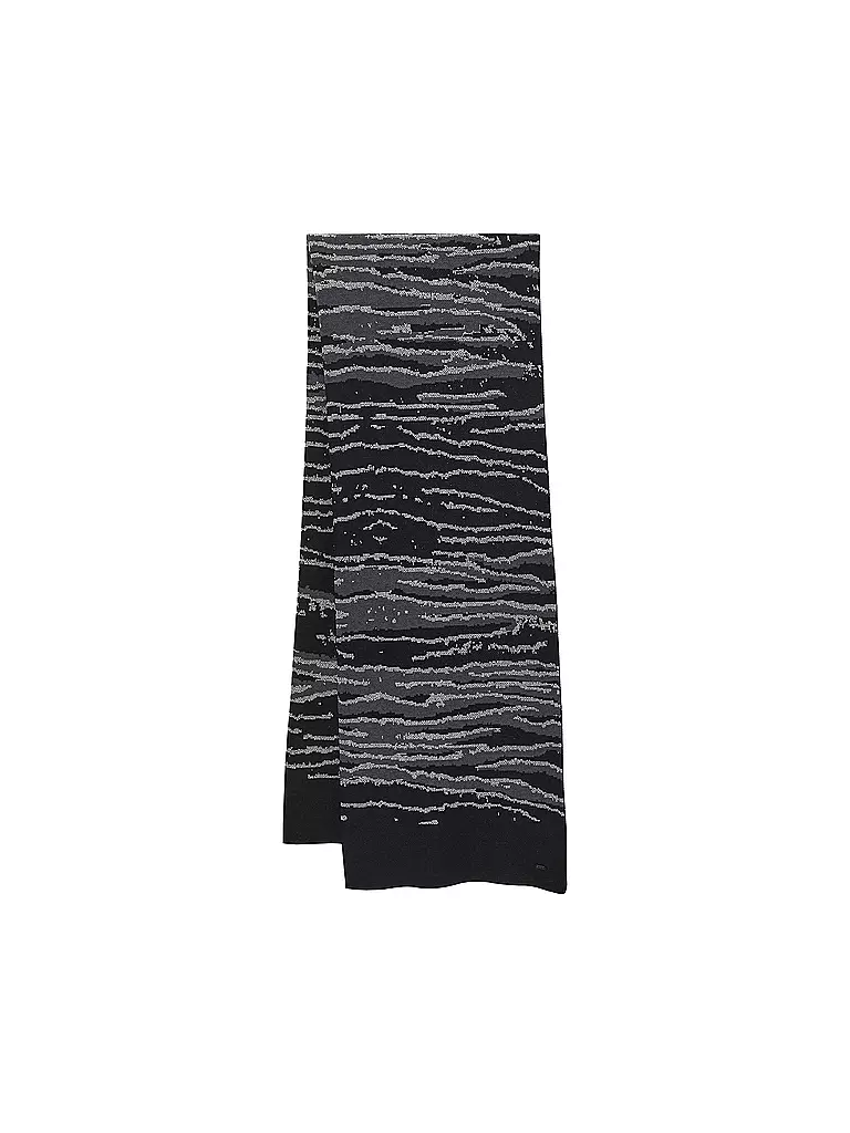 OPUS | Schal AZEBRI SCARF | schwarz