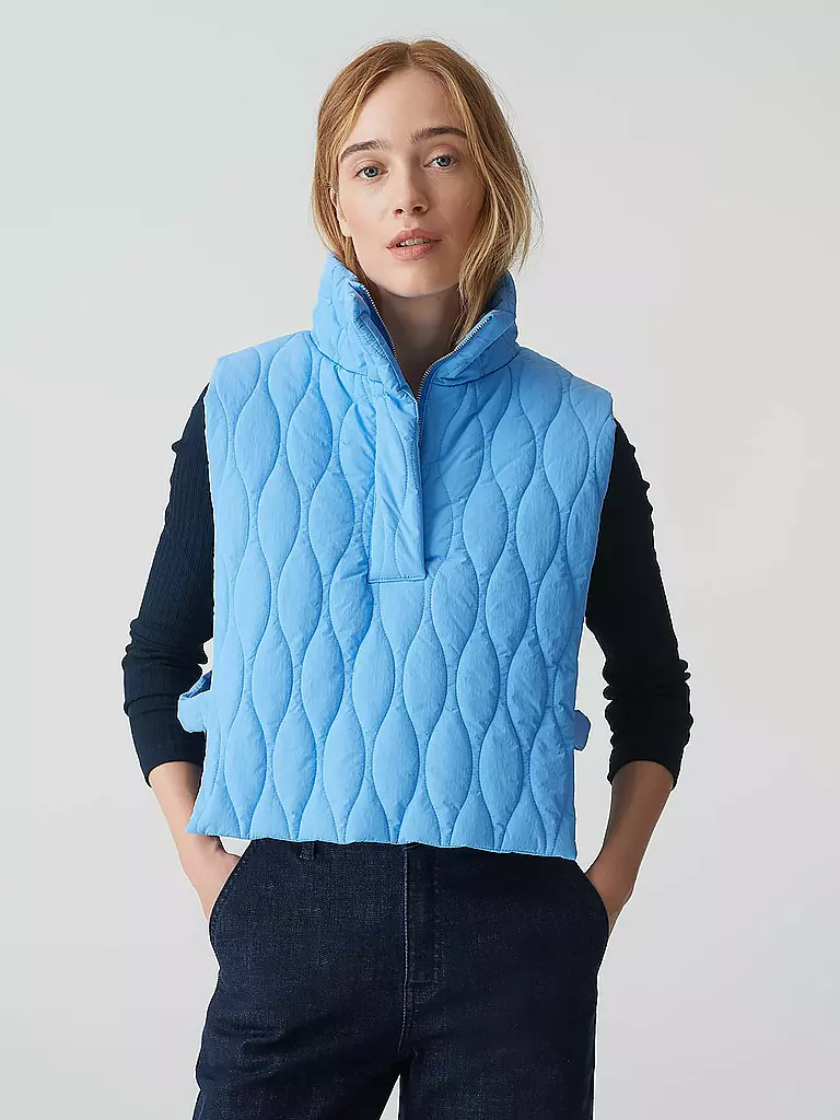 OPUS | Steppgilet ANJOLI | blau