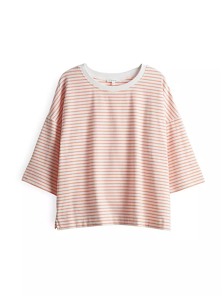 OPUS | T-Shirt SEIFEN PREPPY  | orange