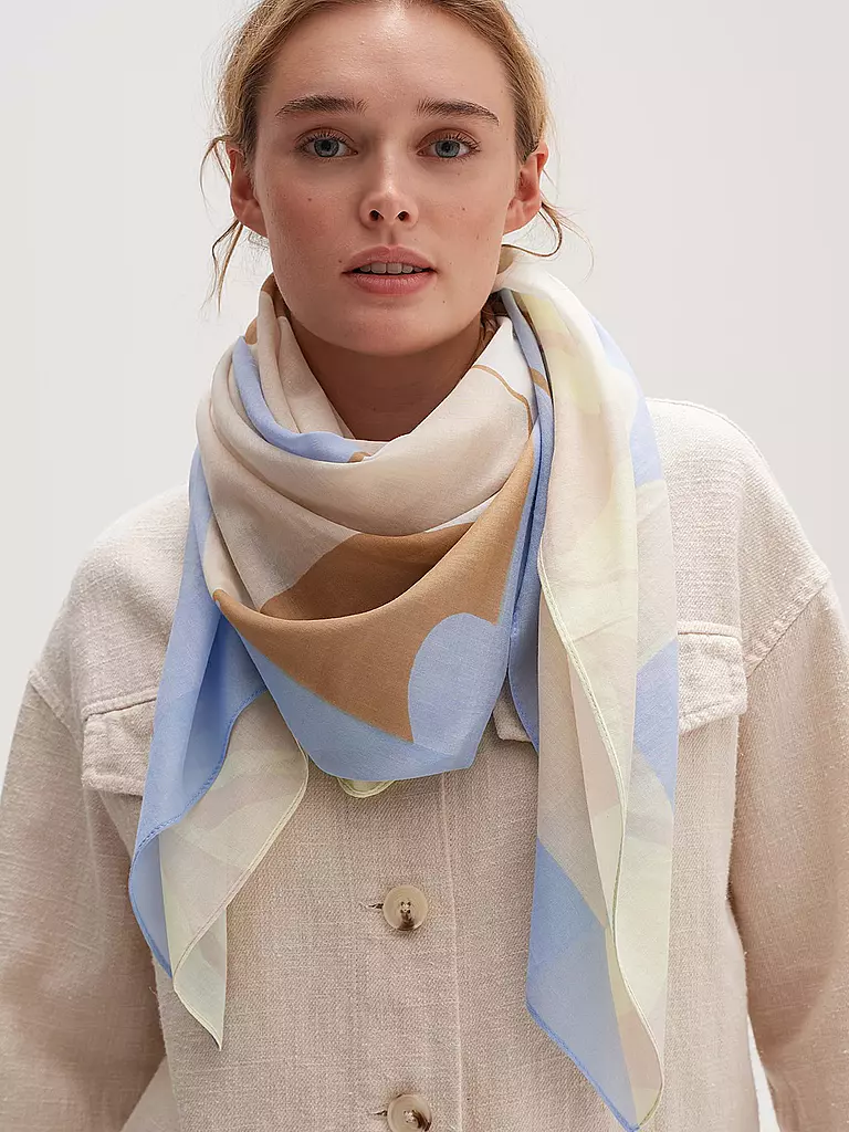 OPUS | Tuch APUKI SCARF | blau