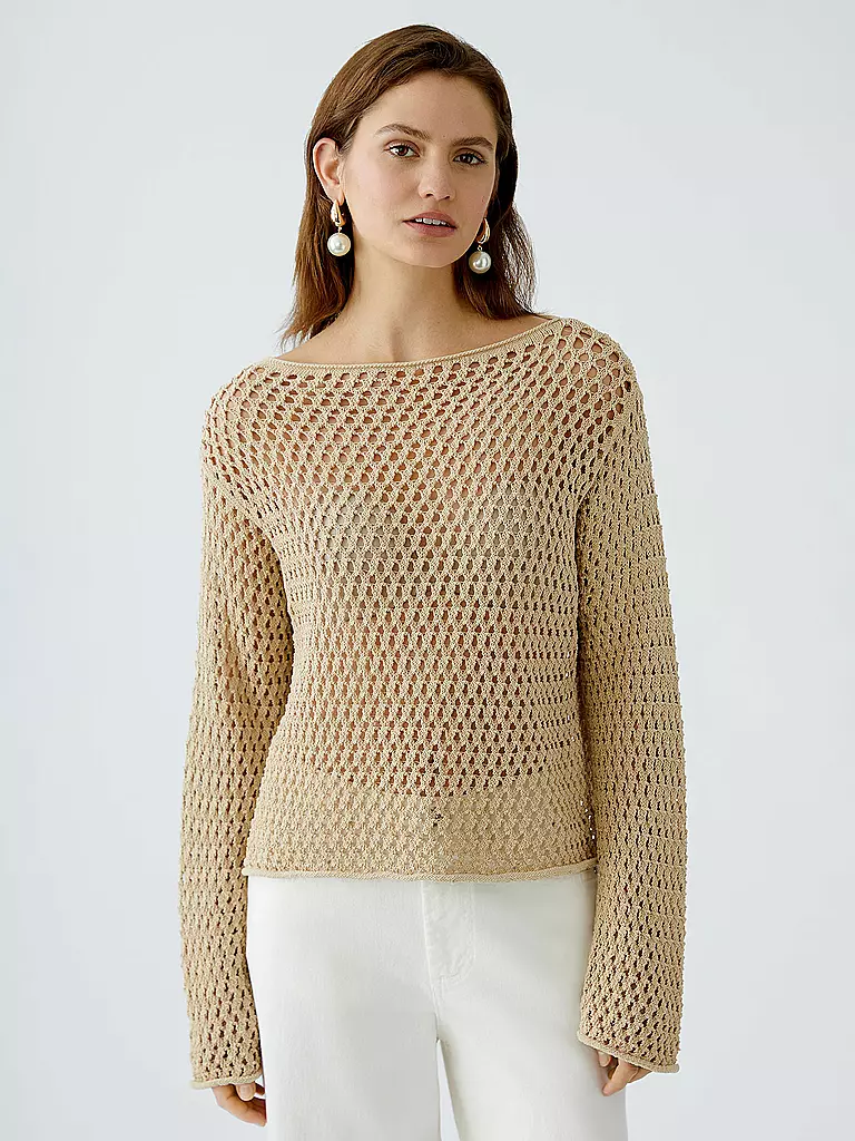 OUÍ | Pullover  | beige