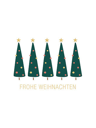 PAPER-PRODUCTS | Weihnachts Lunch-Servietten 33x33cm FIVE TREES