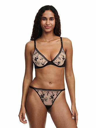 PASSIONATA | BH mit Bügel SUZY beige dore schwarz 