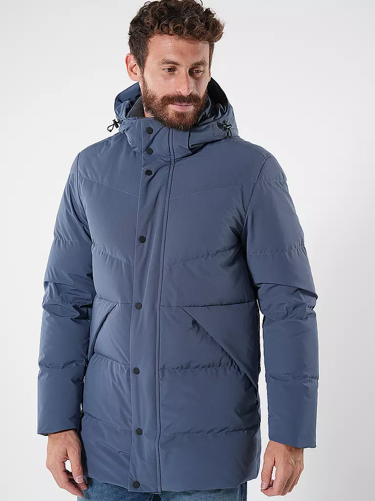 PAUL & SHARK | Daunenparka TYPHOON | blau