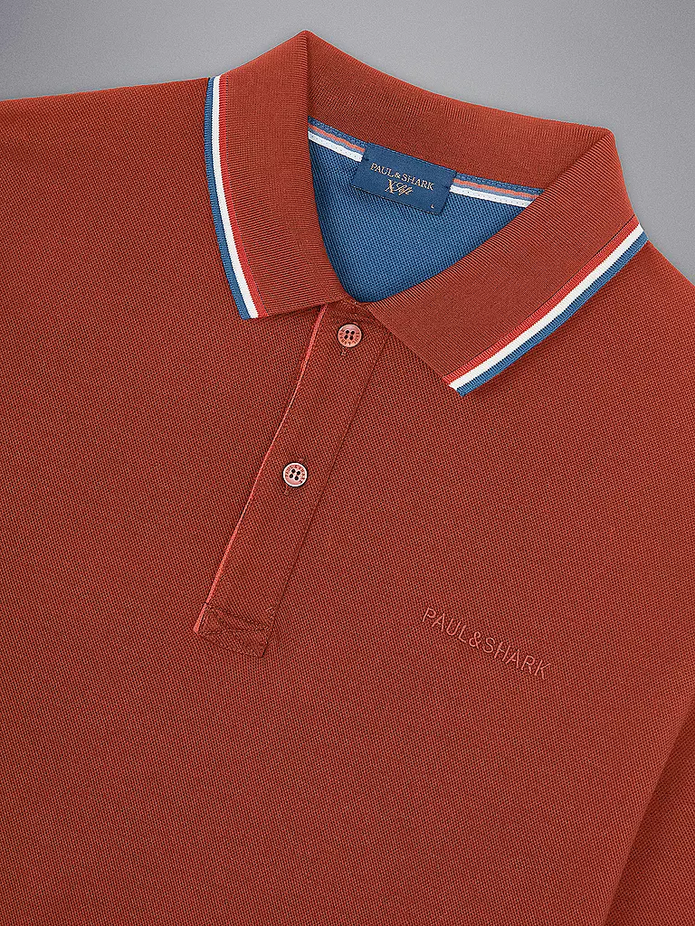 PAUL & SHARK | Poloshirt | orange