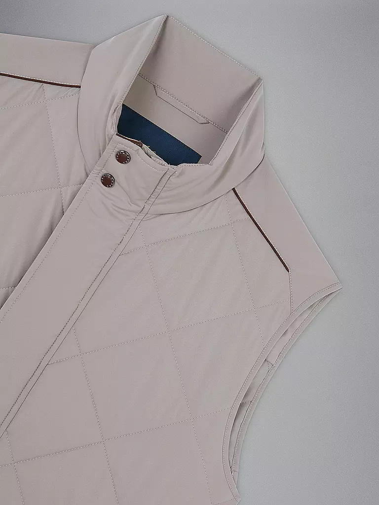 PAUL & SHARK | Steppgilet  | beige