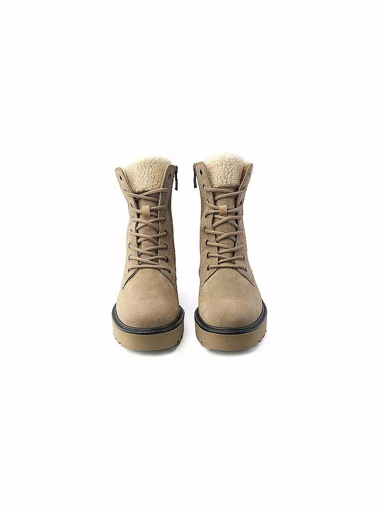 PAUL GREEN | Schnürboots | beige