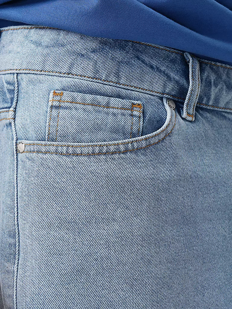 PEGADOR | Jeansshorts MOORES | hellblau