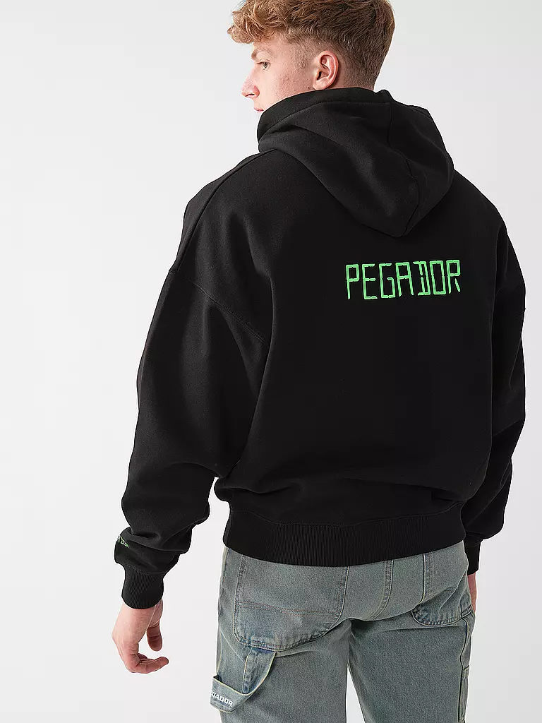 PEGADOR | Kapuzensweater - Hoodie BLEEK  | schwarz