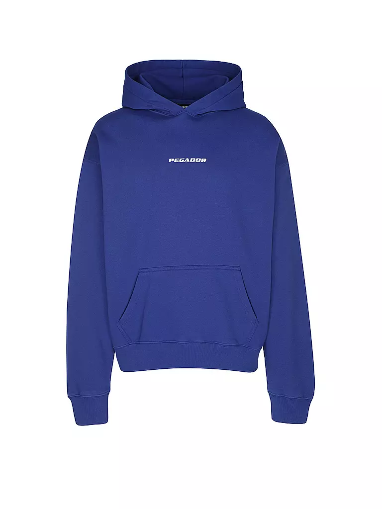 PEGADOR | Kapuzensweater - Hoodie Oversized Fit | blau