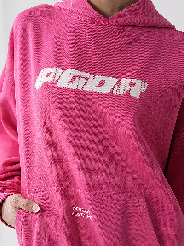 PEGADOR | Kapuzensweater - Hoodie SUTA  | pink