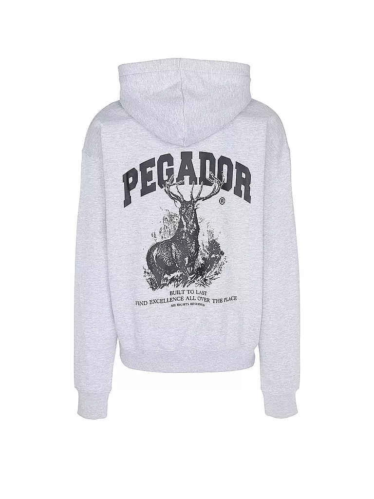 PEGADOR | Kapuzensweater - Hoodie | grau