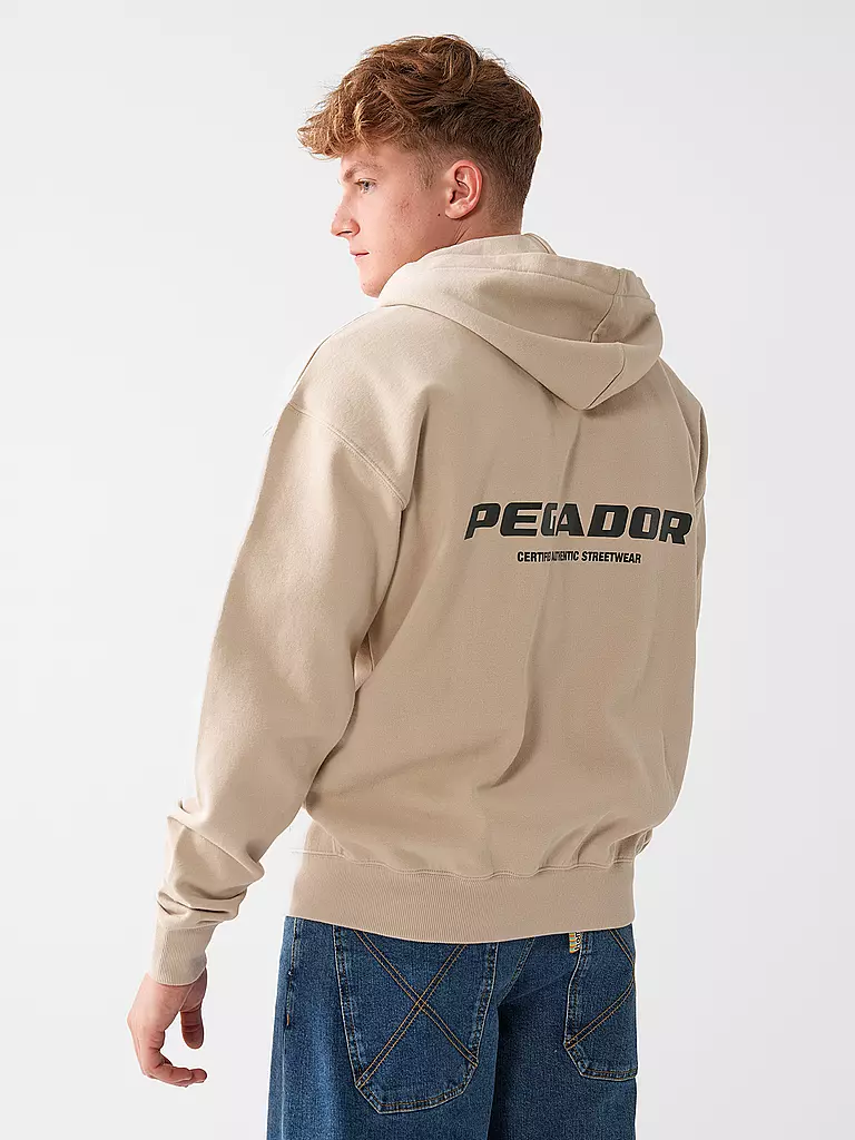 PEGADOR | Sweatjacke COLNE LOGO | lila