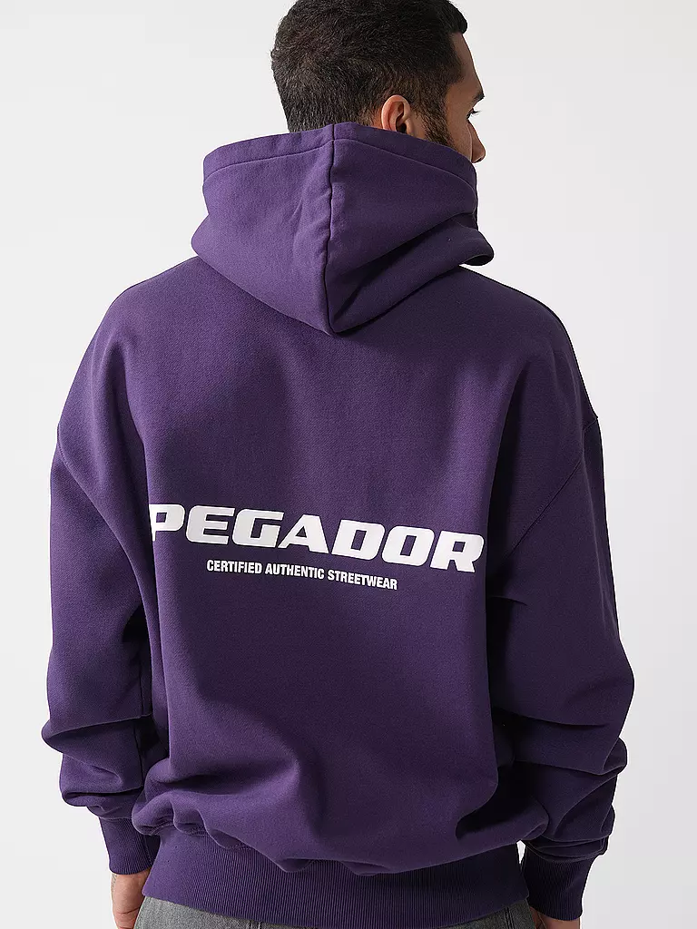 PEGADOR | Sweatjacke COLNE LOGO | beige