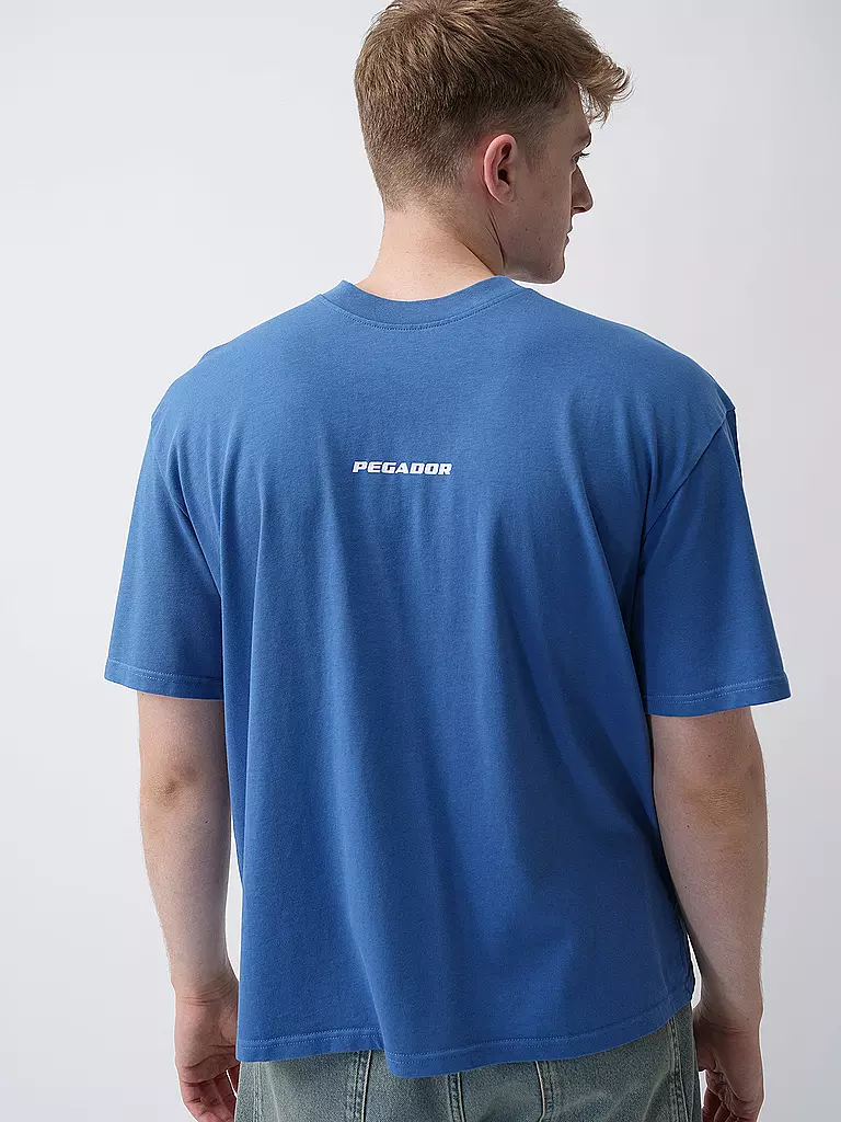 PEGADOR | T-Shirt  | blau