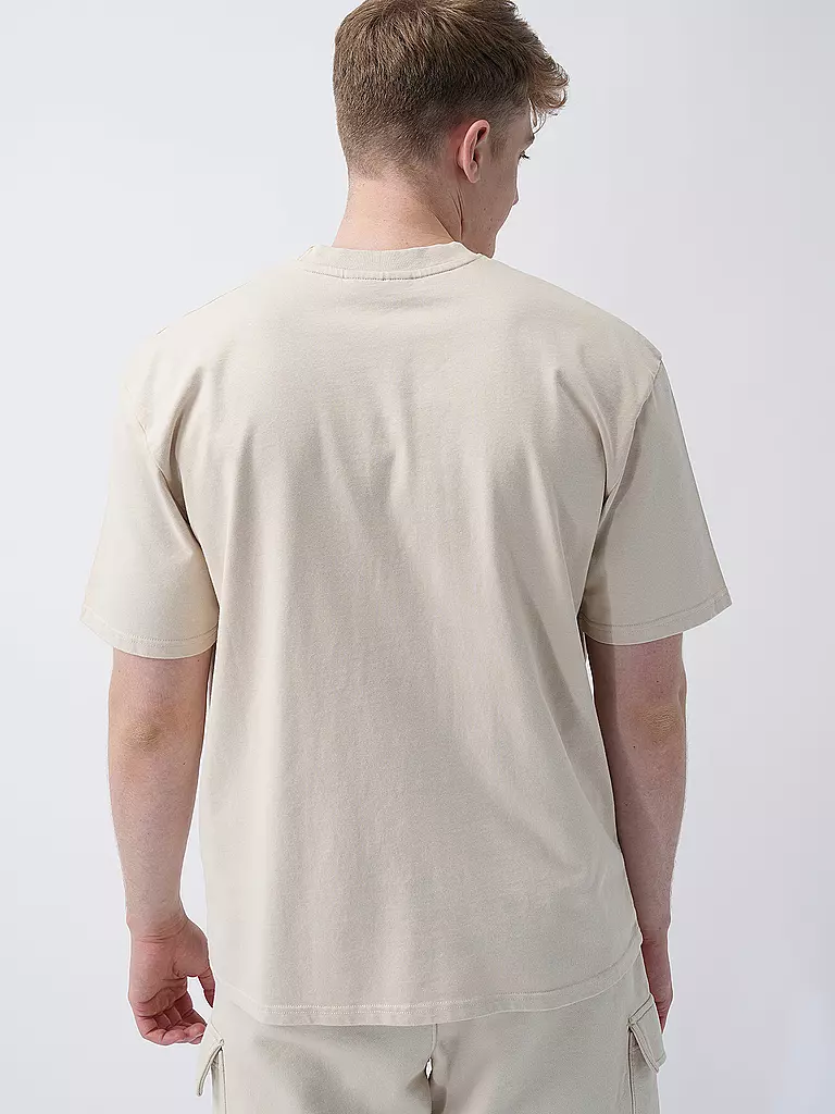 PEGADOR | T-Shirt Oversized Fit GILFORD | beige