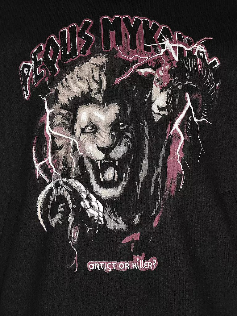 PEQUS | Kapuzensweater - Hoodie ARTIST OR KILLER | schwarz