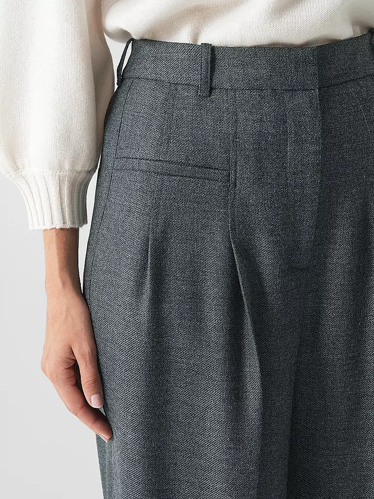 PHILLIP LIM | Hose Wide Leg | grau