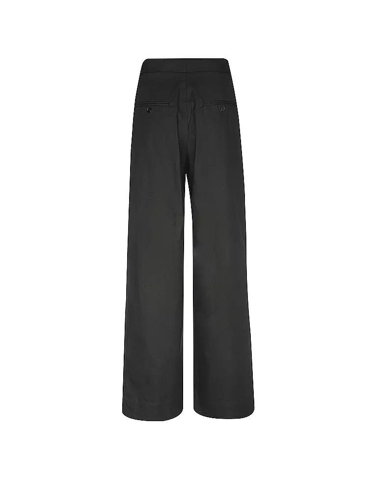 PHILLIP LIM | Hose Wide Leg | schwarz