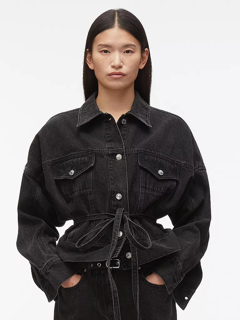 PHILLIP LIM | Jeansjacke | schwarz