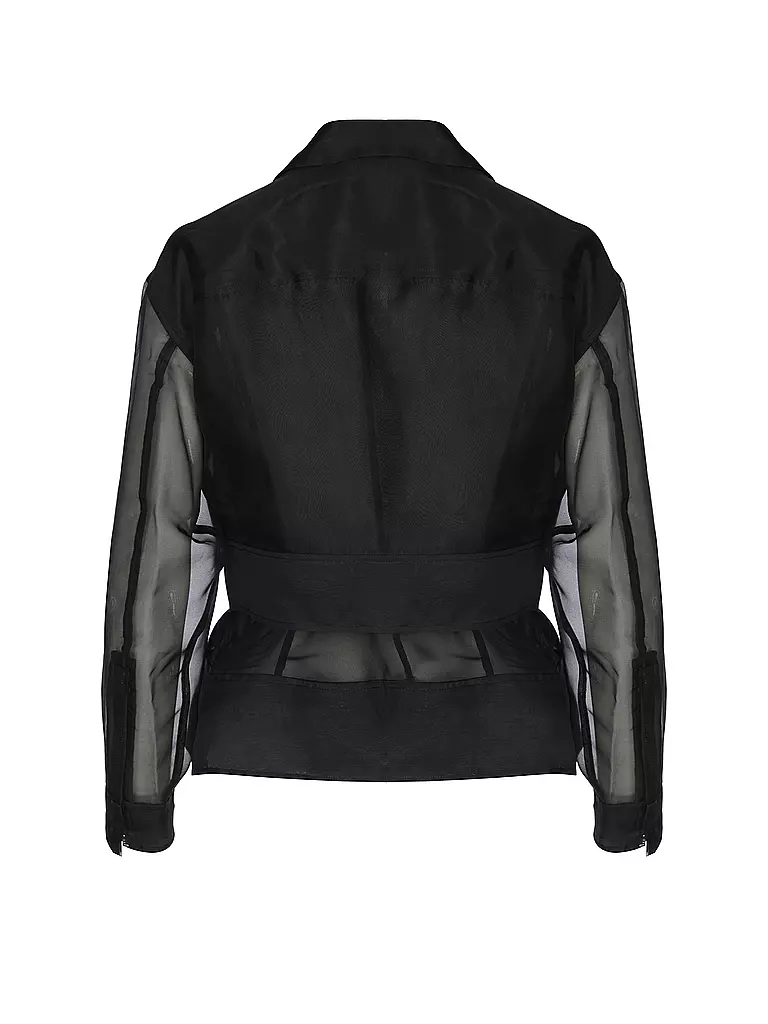 PHILLIP LIM | Seidenblouson ORGANZA | schwarz