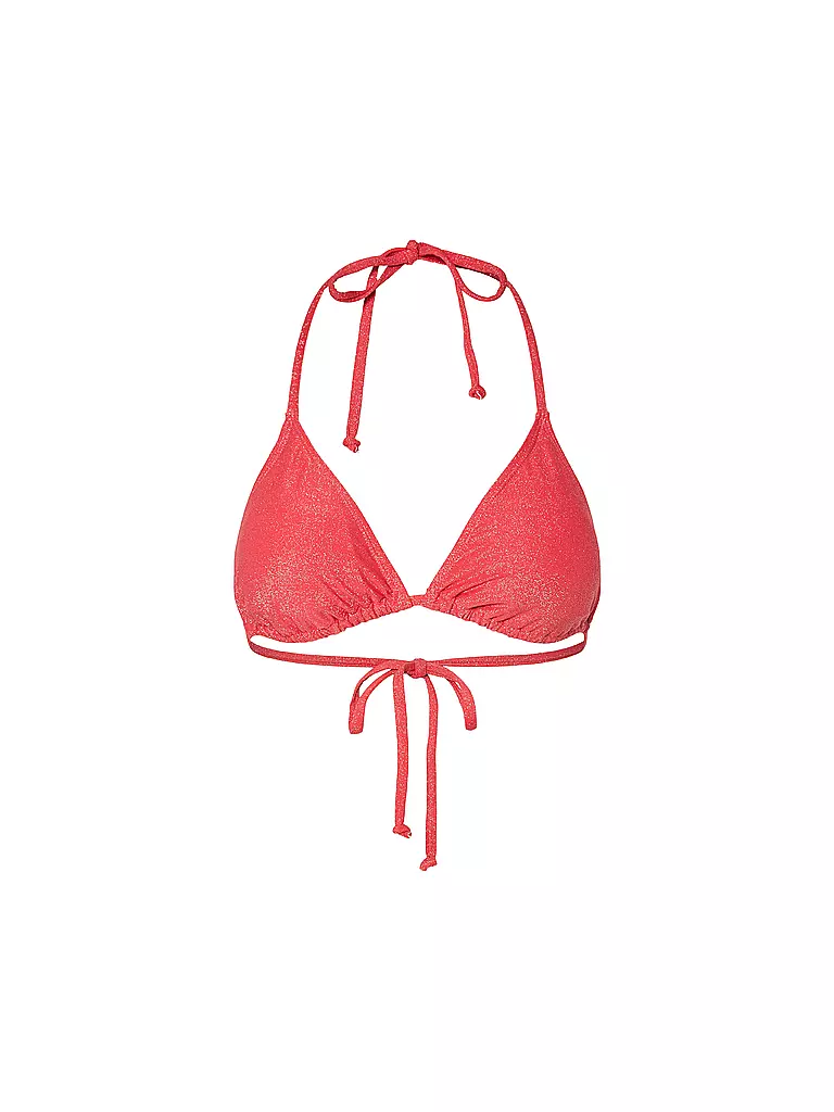 PIECES | Bikini Oberteil PCLAOMI | rot