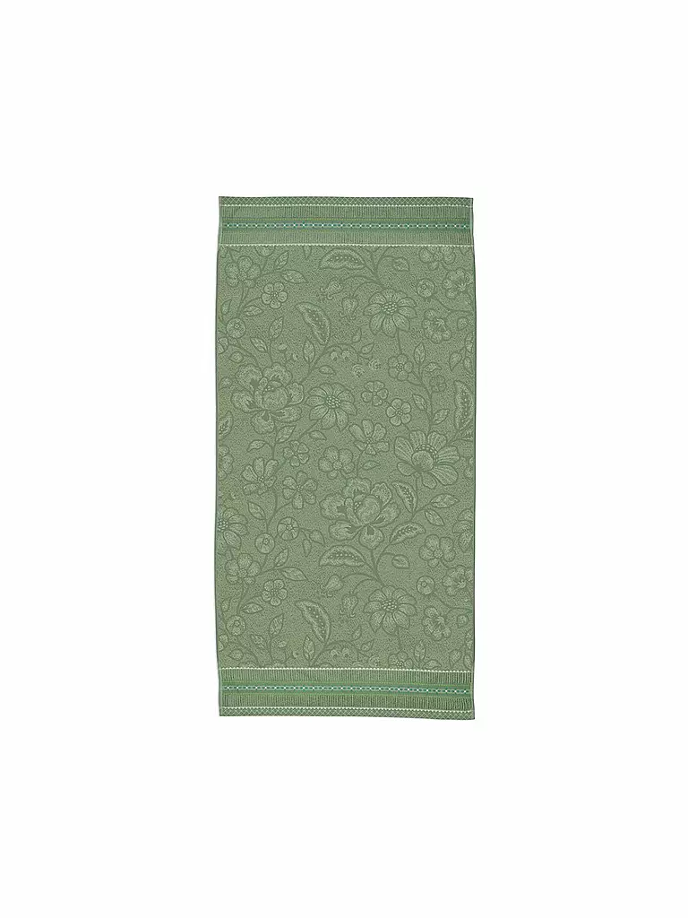 PIP STUDIO | Duschtuch  JASMIN JACQUARD 70x140cm Green | grün