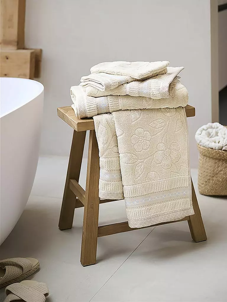 PIP STUDIO | Gästetuch  JASMIN JACQUARD 30x50cm Sand | beige