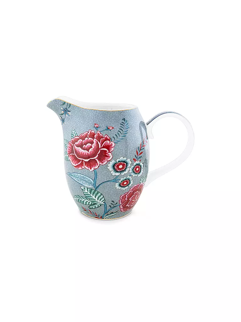 PIP STUDIO | Krug groß 950mk FLOWER FESTIVAL Light Blue | hellblau