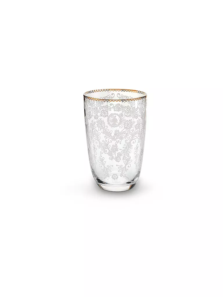 PIP STUDIO | Longdrink Glas 400ml Floral | transparent