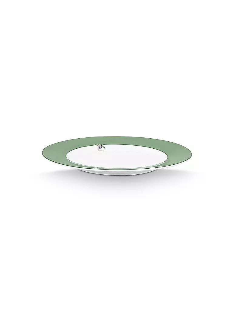 PIP STUDIO | Speiseteller LILY & LOTUS 26,5cm Uni Light Green | hellgrün