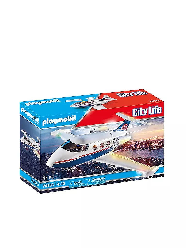 Playmobil city life sales plane