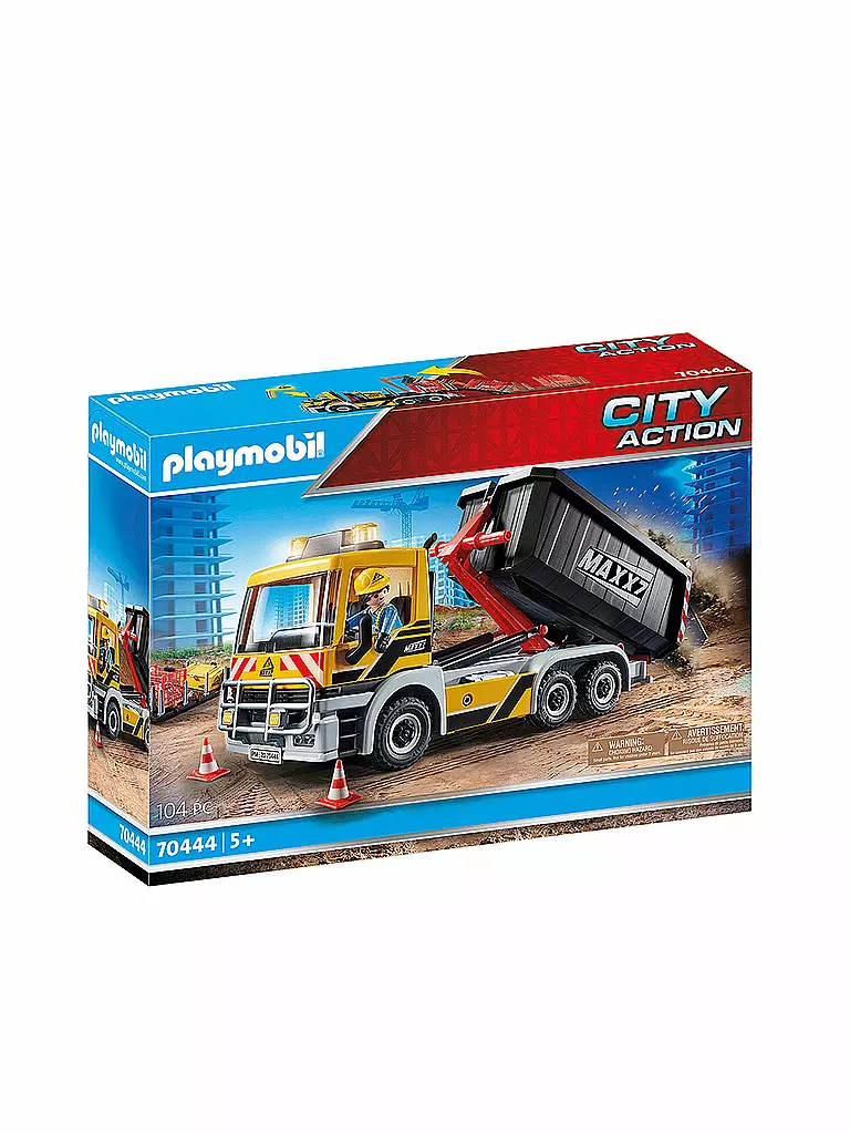 PLAYMOBIL | City Action - LKW mit Wechselaufbau 70444 | keine Farbe