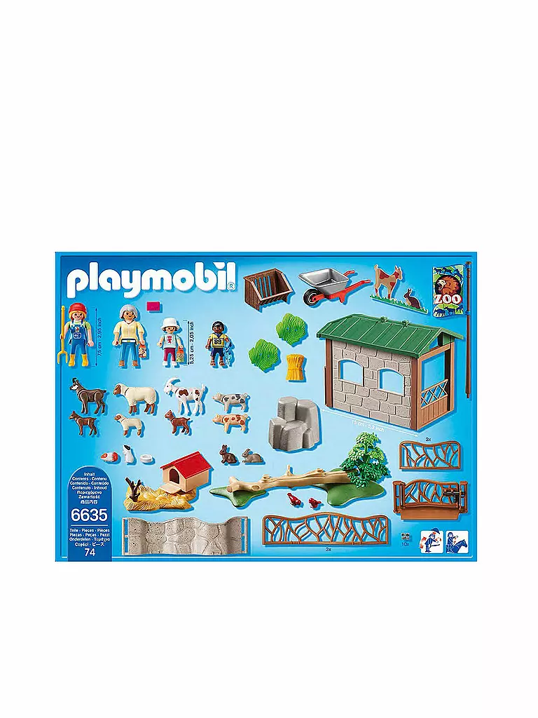 PLAYMOBIL | City Life - Streichelzoo 6635 | 