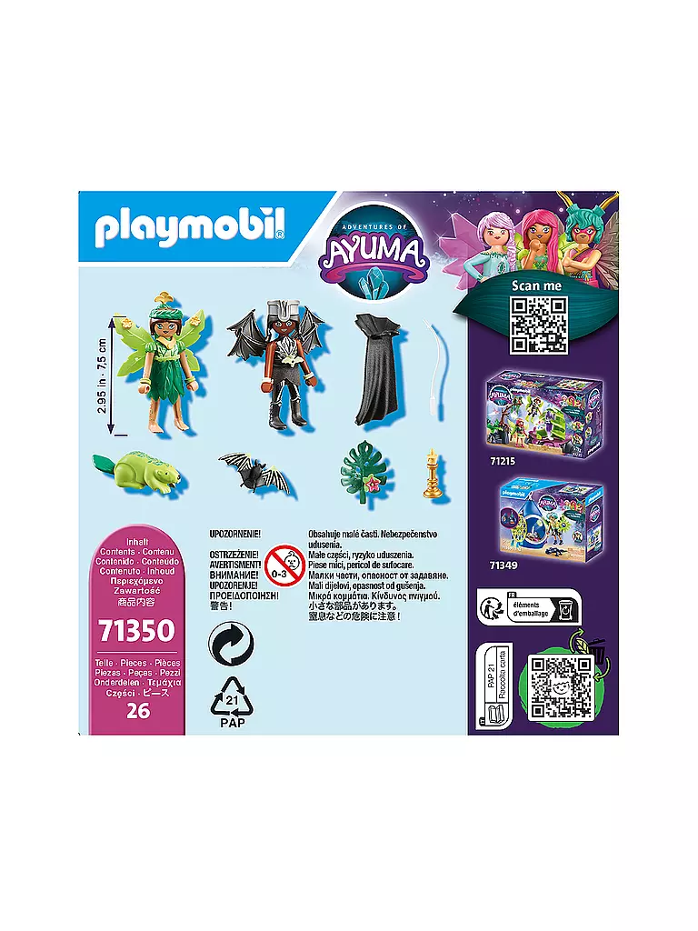 PLAYMOBIL | Forest Fairy & Bat Fairy mit Seelentieren 71350 | keine Farbe