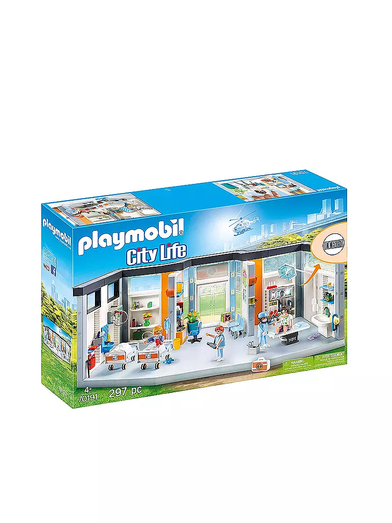 PLAYMOBIL | Krankenhaus mit Einrichtung 70191 | keine Farbe