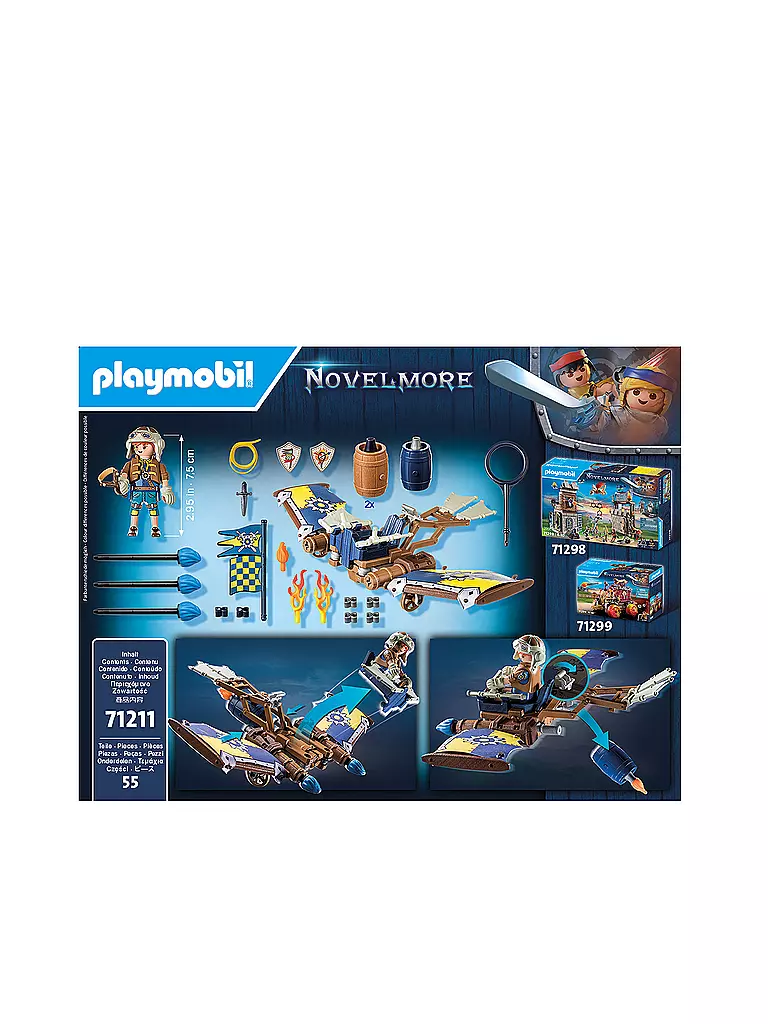 PLAYMOBIL | Novelmore - Darios Fluggleiter 71211 | keine Farbe