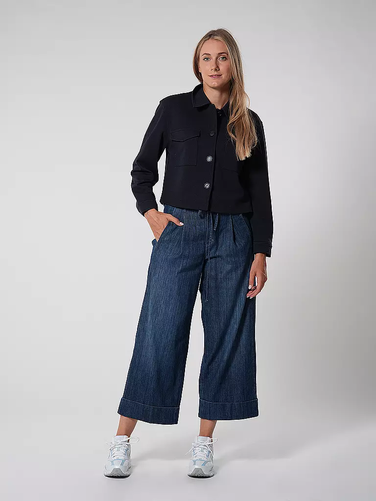 PNTS | Jeans Wide Leg Fit THE MINI G | dunkelblau