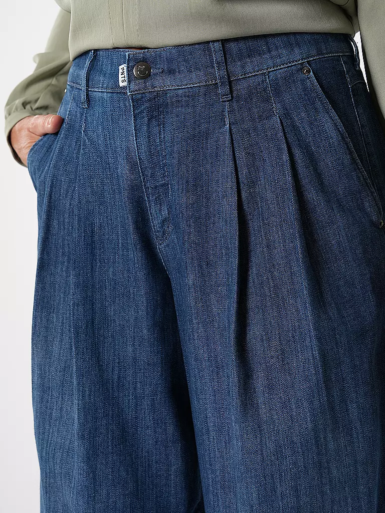 PNTS | Jeans Wide Leg THE GENT | blau