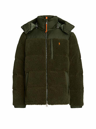 POLO RALPH LAUREN | Daunenjacke in Felloptik ELCAP TEDDY