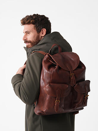 POLO RALPH LAUREN | Leder Rucksack 