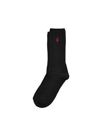 POLO RALPH LAUREN | Socken black / red