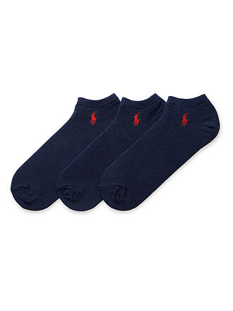 POLO RALPH LAUREN | Sneaker Socken 3er Pkg. navy